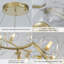 19-light Modern Twisted Glass Globe Chandelier-925892602