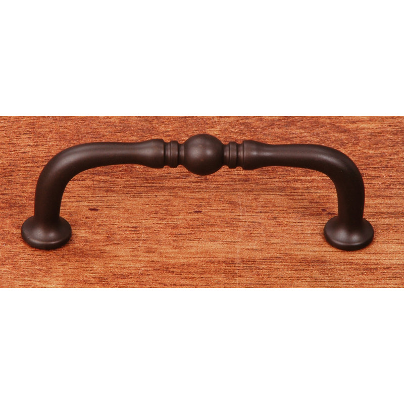 CP Series 3" Center to Center Decorative Elongated Arch Pull, Oil Rubbed Bronze