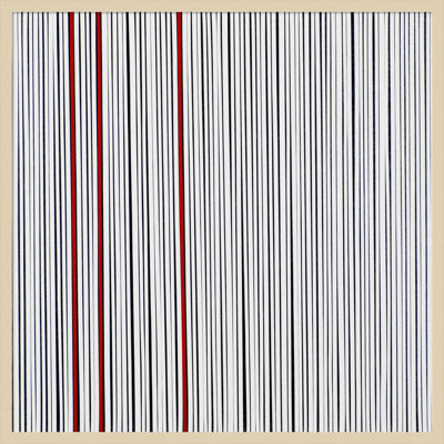 Mostly White Print by Alex Dunn