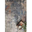 Tapis abstrait argenté / abricot Houten-305577886
