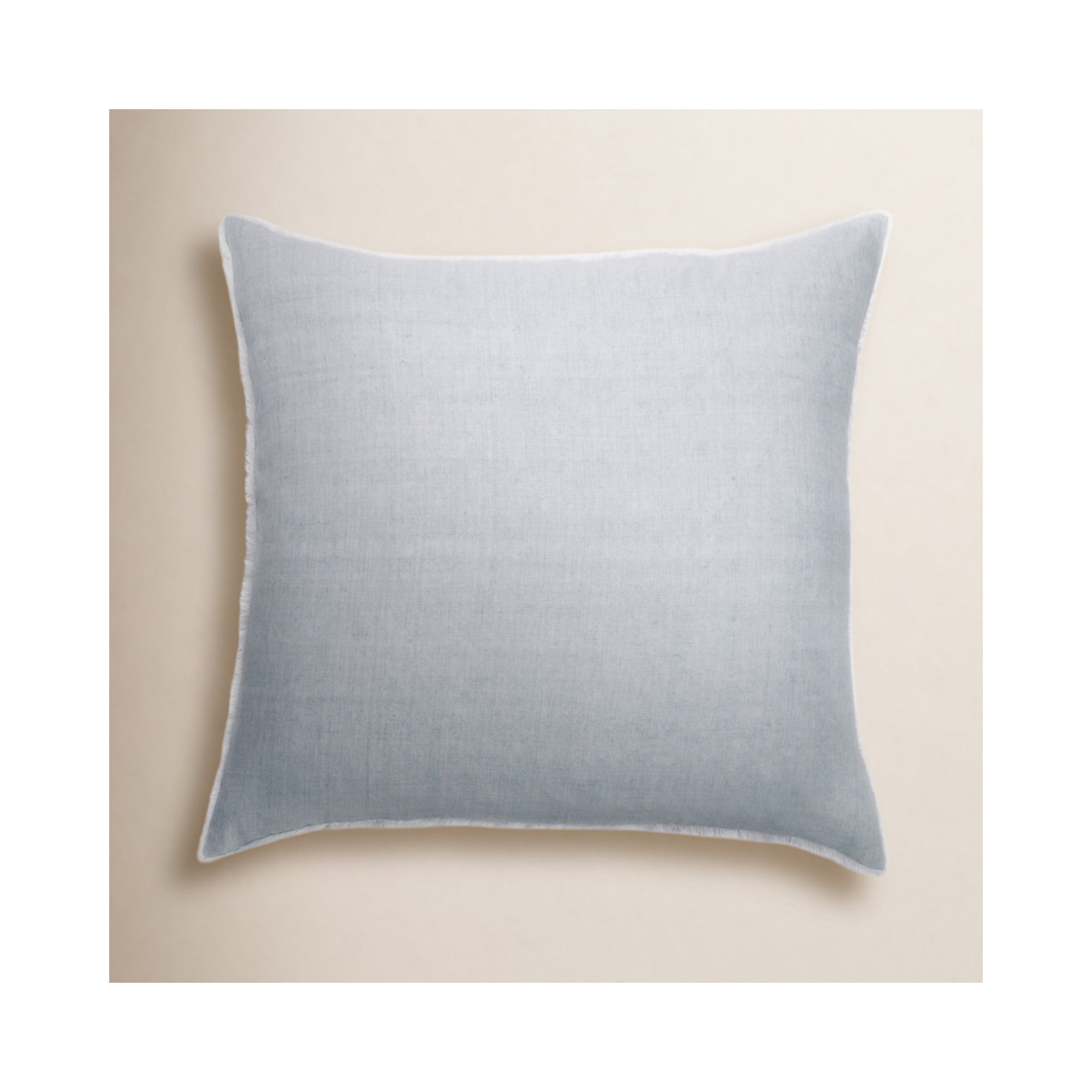 Hunter 100% Linen Sham Set, Light Blue, Euro