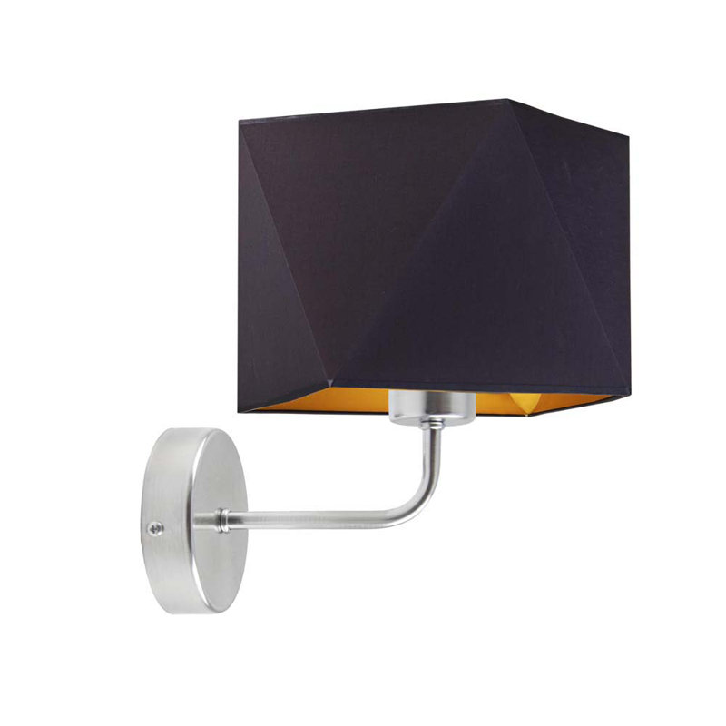 Timmie Steel Up & Downlight, Grey, Black