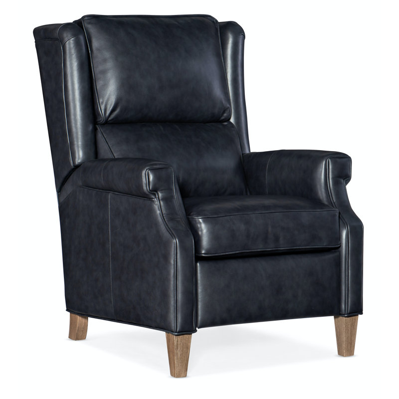 Gallaway Recliner, Aline Fumo Genuine Leather, Plantation, Power