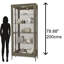 Sheena Lighted Curio Cabinet-73916026