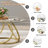Paloalto Glass Top Coffee Table-541655623