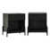 Ridvan 1-Drawer Nightstands with Open Cubby
