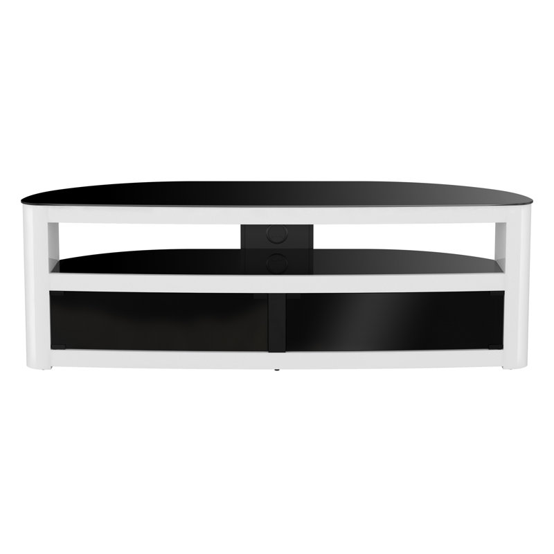 Silwell Unfinished TV Stand for TVs up to 70", White