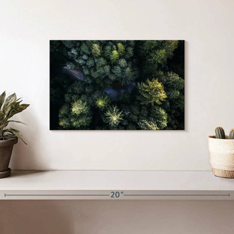 Alvord Forest Route, 8" H x 12" W