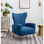 Fauteuil à oreilles en velours de 27 po de largeur Milana-1487592106