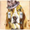 Cute Beagle Dog Fancy Fedora Hat Brown Patterned 2 - Gang Toggle Light Switch Standard Wall Plate