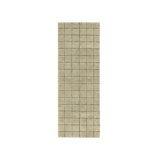 Mosaic Wool Geometric Area Rug in Green