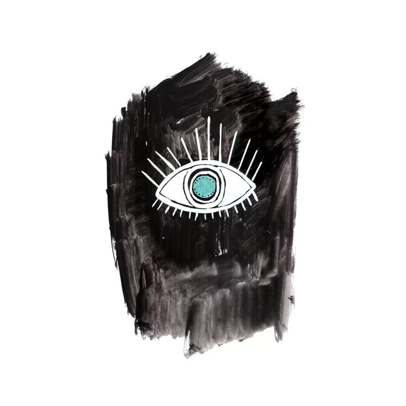 Wide-Eyed by Albina Bratcheva - Wrapped Canvas Art Prints, 30.48 cm H x 45.72 cm W