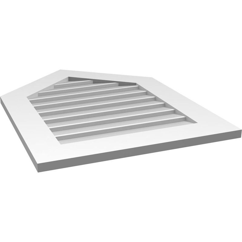 Ventilateur à pignon en uréthane non-fonctionnel Signature, H 32 po x l 24 po x P 1 po