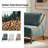 Theoren 37.5"W Farmhouse Oversize Solid Wood Accent Chair-101167021