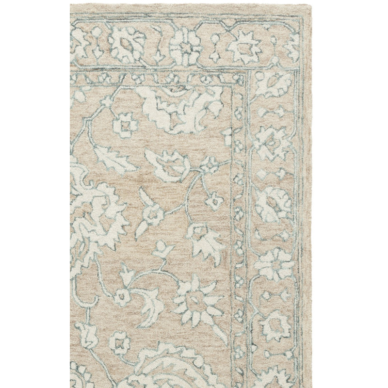 Tapis oriental en laine touffeté à la main Metro, Rectangle 4pi x 6 pi