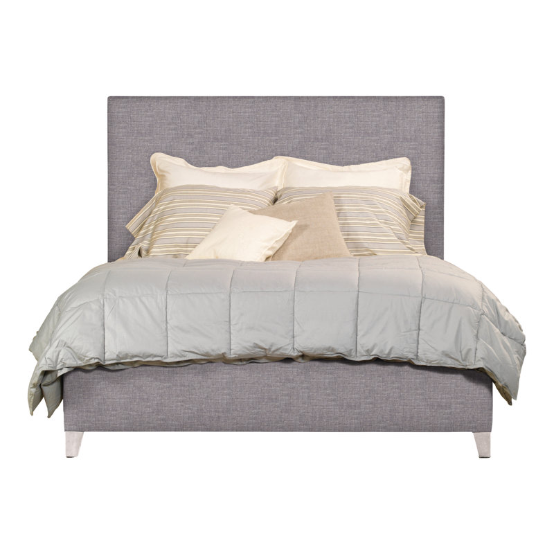 Lit Grace / Griffin, Chenille Crypton® ardoise Nomad, Très grand californien, Gris colombe