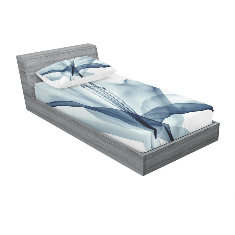 Microfiber Sheet Set, Twin XL Sheet + Fitted Sheet + 1 Pillowcase