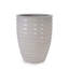 Pot de fleurs en céramique, pot de fleurs moderne pour patio, jardin, rebord de fenêtre-254786681