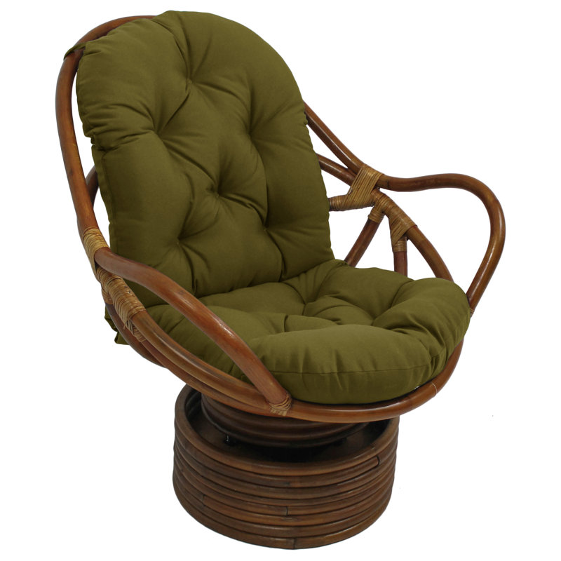 Outdoor 6'' Seat / Back Cushion, Avocado