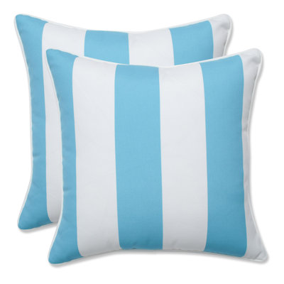  Striped Throw Pillow