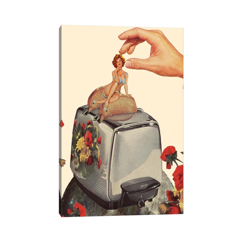 Breakfast Time by Kiki C Landon - Wrapped Canvas Painting, 66.04 cm H x 45.72 cm W