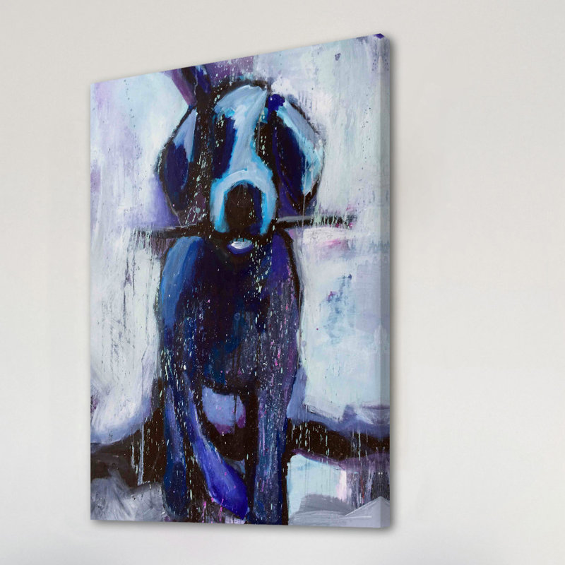 « unstoppable », reproduction d’art sur toile tendue encadrée, H 24 po x l 16 po x P 1,5 po