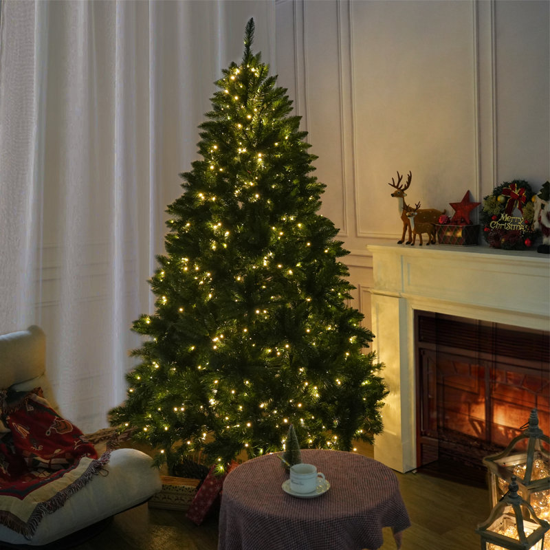 Sapin de Noël lumineux Cecelia, 5', Illuminée
