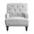 White/Gray Polyester Blend
