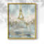 Paysages série II - reproduction encadrée de qualité supérieure - prête à être accrochée - aucun clou requis