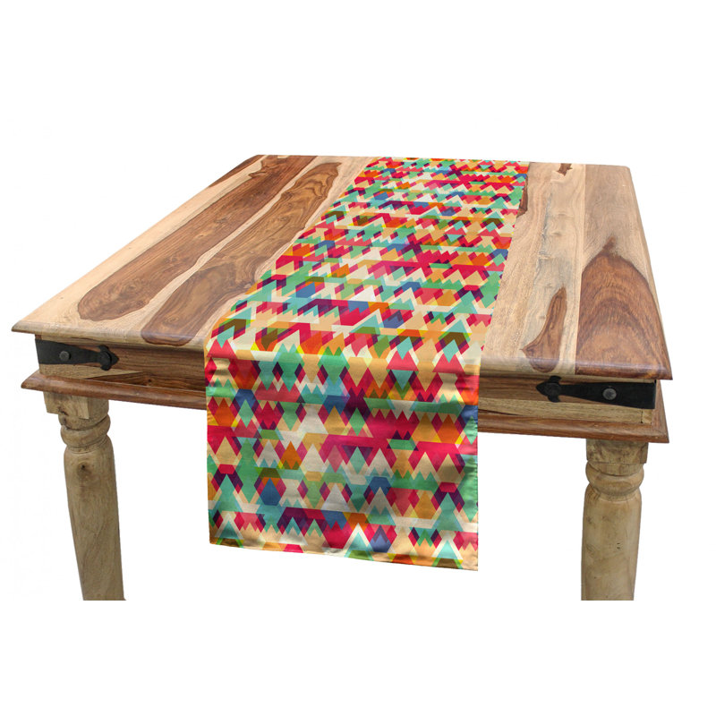 Geometric Table Runner, 72" x 16"