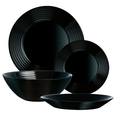 Harena 19 Piece Dinnerware Set, Service for 6