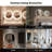 Naliyah Round Frameless Lighted Bathroom/Vanity Mirror Dimmable Anti-Fog Wall Mounted Mirror-1570041304