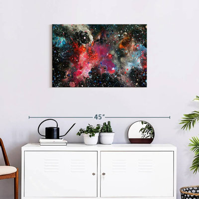 Galaxie colorée