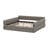 King Size Upholstered Platform Bed Frame With USB Ports & 2 Storage Drawers, Modern Lambswool Fabric Daybed Frame With Armrests-1087516801