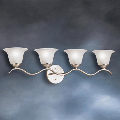 NEW: Cayman 4-Light Contemporary Vanity Light