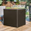 WFX Utility 68cm W 227L Water Resistant Resin Deck Box in Brown