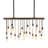 Rustic Lodge 22 - Light Oxidized Steel Kitchen Island Pendant