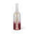 Assorted-color, Ombre Frosted Wine Bottles with Cotton Tassels, Warm White Lights and Timer Feature (Set of 3)