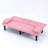 The 67-Inch Pink PVC Multi-Functional Sofa Bed, With A Foldable And Cup Holder Design, Makes It Extremely Convenient To Turn The Living Room Into A Guest Room-1902606944
