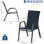 Stackable Dining Chairs , 300lb Capacity, All Weather-112453404