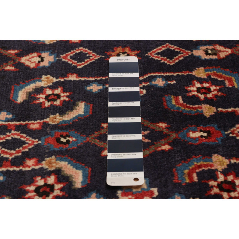 Tapis bleu marine Andelz 3 pi 1 po x 9 pi 10 po