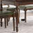 Nut-brown Rectangular Solid Manufactured Wood Dining Table-72316359