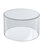 Clear Acrylic Cylinder Display, Plastic Round Container and Riser, 10"W x 8"H