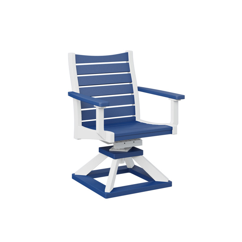  Chaise berçante Bristol, Bleu pacifique