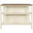 Style Kitchen Island With Butcher Block Top - Walnut, Cream White Medium Rustic Appeal Walnut&Cream Wood