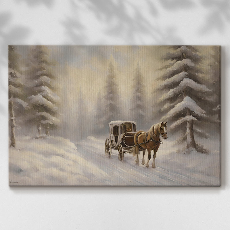 Paysages rétro-C - Cavas enveloppés de galerie, 8X12
