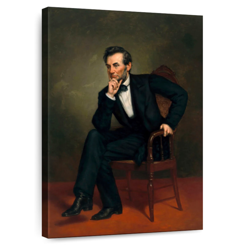 Keiri Abraham Lincoln Portrait, 48" H x 32" W