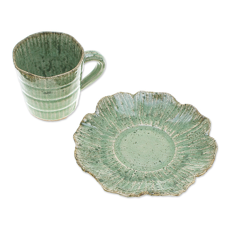 Tasse et soucoupe en céramique Novad
