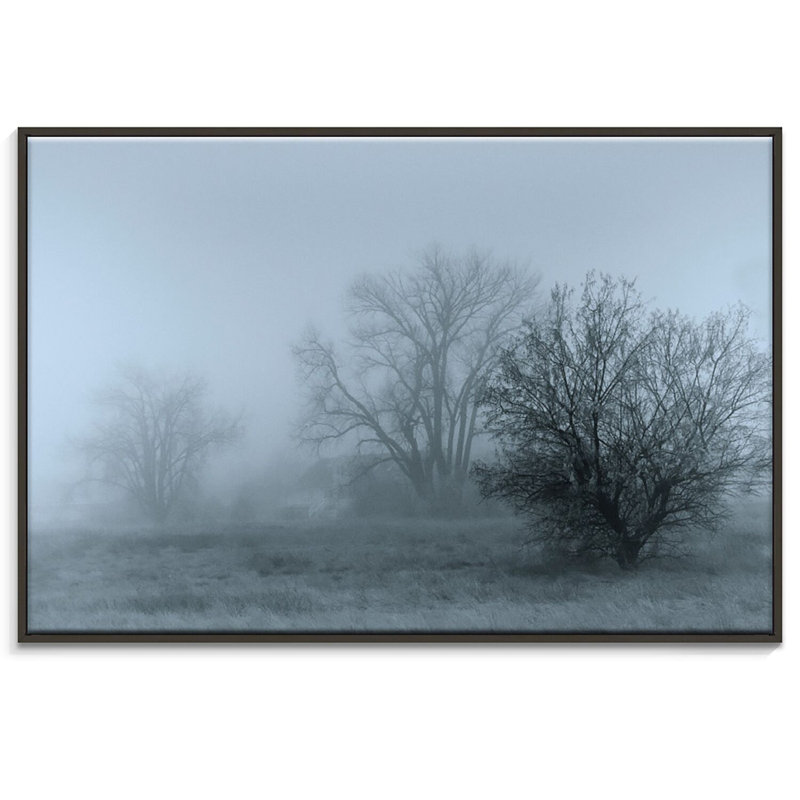Print on Canvas, 102cm H x 152cm W, Black Floater Frame