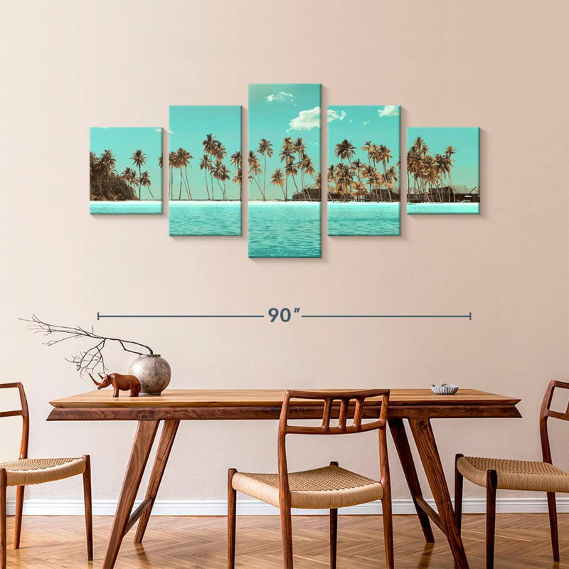 Sunny Avajane Paradise, 42" H x 92" W